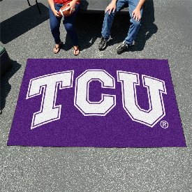 TCU Horned Frogs Ulti-Mat Rug - 5ft. x 8ft. - TCU Primary Logo, 2715