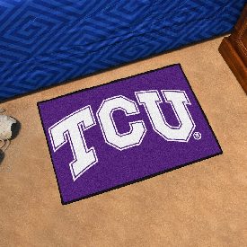 TCU Horned Frogs Starter Mat Accent Rug - 19in. x 30in. - TCU Primary Logo, 2718