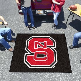 NC State Tailgater Rug 5'x6', AGS-23970 NC State Tailgater Rug 5'x6', AGS-23970