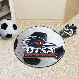 UTSA Roadrunners Soccer Ball Rug - 27in. Diameter, 3504