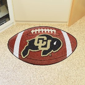 Colorado Buffaloes  Football Rug - 20.5in. x 32.5in., 4087