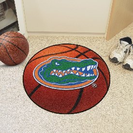 Florida Gators Basketball Rug - 27in. Diameter - Gator Head Primary Logo, 4156