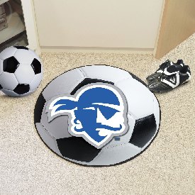 Seton Hall Pirates Soccer Ball Rug - 27in. Diameter, 4366