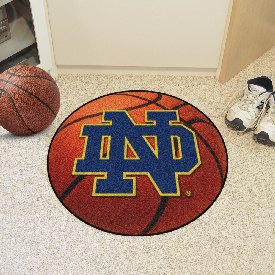 Notre Dame Fighting Irish Basketball Rug - 27in. Diameter, 4417