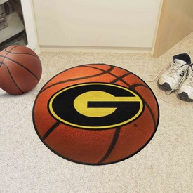 Grambling State Tigers Basketball Rug - 27in. Diameter, 4435