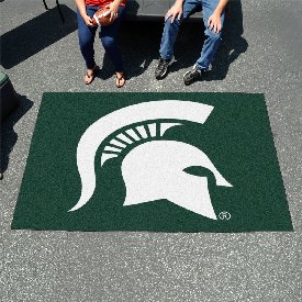 Michigan State Spartans Ulti-Mat Rug - 5ft. x 8ft. - Spartan Head Primary Logo, 4534