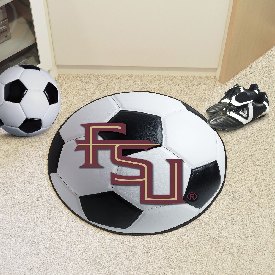 Florida State Seminoles Soccer Ball Rug - 27in. Diameter, 4927
