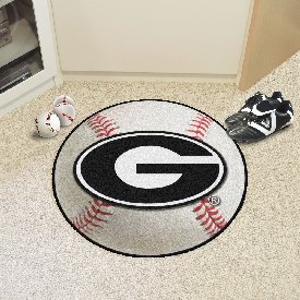 Georgia G Logo Baseball Mat 27" diameter, 4989