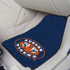 Auburn Tigers Front Carpet Car Mat Set - 2 Pieces, Tiger, 5144