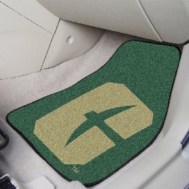 Charlotte 49ers Front Carpet Car Mat Set - 2 Pieces, 5430