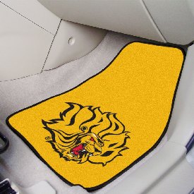 UAPB Golden Lions Front Carpet Car Mat Set - 2 Pieces, 5437