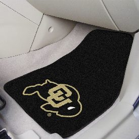 Colorado Buffaloes Front Carpet Car Mat Set - 2 Pieces, 5439