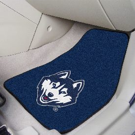 UConn Huskies Front Carpet Car Mat Set - 2 Pieces, 5440