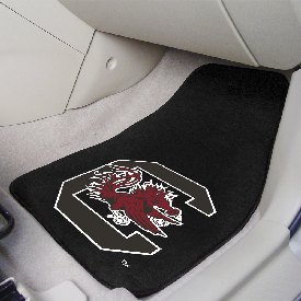 South Carolina Gamecocks Front Carpet Car Mat Set - 2 Pieces, 5481