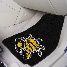 Wichita State Shockers Front Carpet Car Mat Set - 2 Pieces, 5516