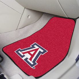 Arizona Wildcats Front Carpet Car Mat Set - 2 Pieces, 5642