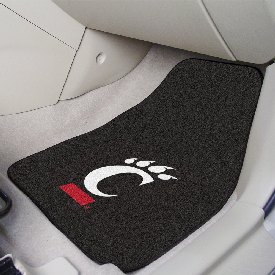 Cincinnati Bearcats Front Carpet Car Mat Set - 2 Pieces, 5643