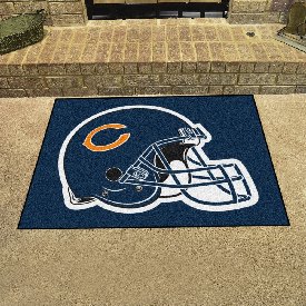 Chicago Bears All-Star Rug - 34 in. x 42.5 in., Helmet Logo - Bears Helmet Logo, 5709