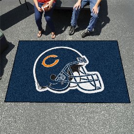 Chicago Bears Ulti-Mat Rug - 5ft. x 8ft., Helmet Logo - Bears Helmet Logo, 5715