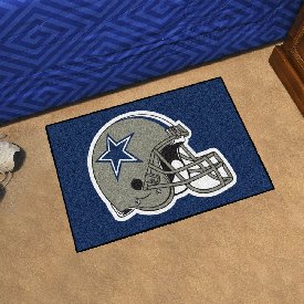 Dallas Cowboys Starter Mat Accent Rug - 19in. x 30in., Helmet Logo - Cowboys Helmet Logo, 5727