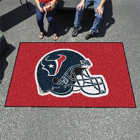 Houston Texans Ulti-Mat Rug - 5ft. x 8ft., Helmet Logo - Texans Helmet Logo, 5738