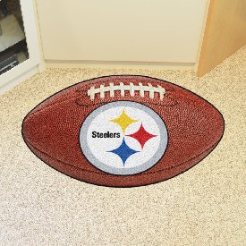 NFL - Pittsburgh Steelers Football Rug 20.5"x32.5", 5828