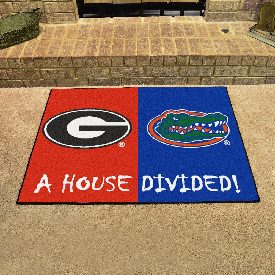 House Divided - Georgia / Florida House Divided House Divided Rug - 34 in. x 42.5 in., 6030