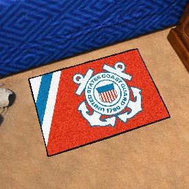 U.S. Coast Guard Starter Mat Accent Rug - 19in. x 30in., 6128