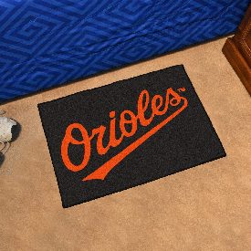 Baltimore Orioles Starter Mat Accent Rug - 19in. x 30in. "Orioles" Logo, 6323