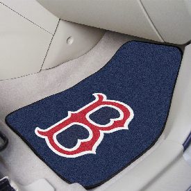 MLB - Boston Red Sox 2-piece Carpeted Car Mats 17"x27", 6333