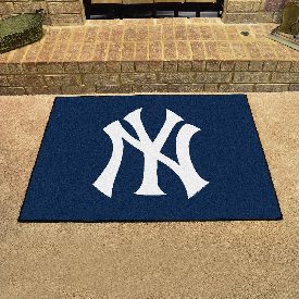 New York Yankees All-Star Rug - 34 in. x 42.5 in. - NY Cap Logo, 6338