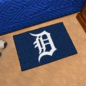 Detroit Tigers Starter Mat Accent Rug - 19in. x 30in. - D Primary Cap Logo, 6382