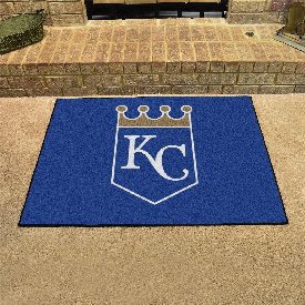 Kansas City Royals All-Star Rug - 34 in. x 42.5 in. - KC Crest Primary Logo, 6385