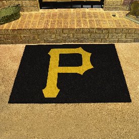 Pittsburgh Pirates All-Star Rug - 34 in. x 42.5 in. - P Primary Cap Logo, 6495