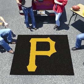 Pittsburgh Pirates Tailgater Rug - 5ft. x 6ft. - P Primary Cap Logo, 6499