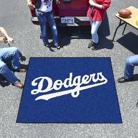 Los Angeles Dodgers Tailgater Rug - 5ft. x 6ft. - "Dodgers" Jersey Lettering, 6525