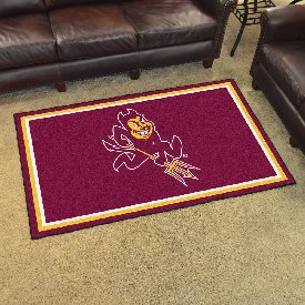 Arizona State Sun Devil Rug, 6857-GR Arizona State Sun Devil Rug, 6857-GR