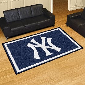 New York Yankees 5ft. x 8 ft. Plush Area Rug, 6962