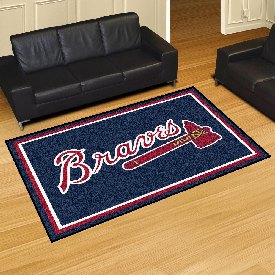 MLB - Atlanta Braves Rug 5'x8', 7048