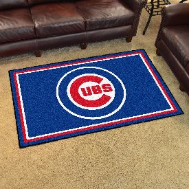 Chicago Cubs 4ft. x 6ft. Plush Area Rug, 7051