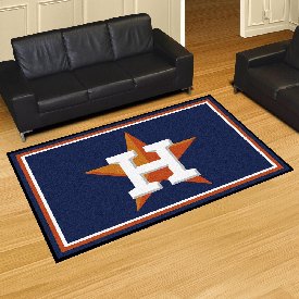 Houston Astros 5ft. x 8 ft. Plush Area Rug, 7062