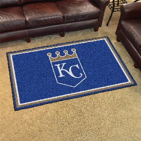 Kansas City Royals 4ft. x 6ft. Plush Area Rug, 7063