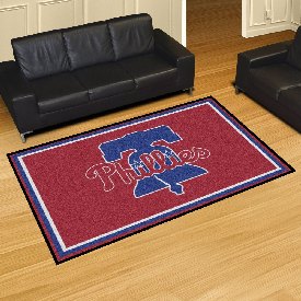 Philadelphia Phillies 5ft. x 8 ft. Plush Area Rug, 7076