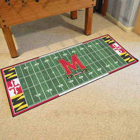 Maryland Terrapins Field Runner Mat - 30in. x 72in., 7548