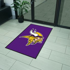 Minnesota Vikings High-Traffic Mat with Durable Rubber Backing, AGS-7768 Minnesota Vikings High-Traffic Mat with Durable Rubber Backing, AGS-7768