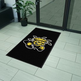 Wichita State High-Traffic Mat with Durable Rubber Backing, AGS-7803 Wichita State High-Traffic Mat with Durable Rubber Backing, AGS-7803