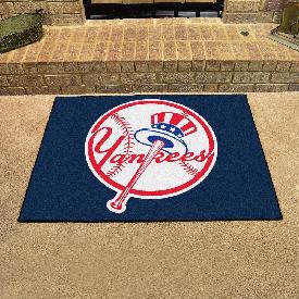 New York Yankees All-Star Rug - 34 in. x 42.5 in. - Circular Yankees Primary Logo, 8065
