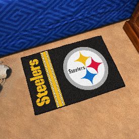 NFL - Pittsburgh Steelers Uniform Inspired Starter Rug 19"x30", 8233