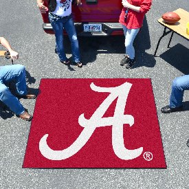 Alabama Crimson Tide Tailgater Rug - 5ft. x 6ft., A Logo, 8303