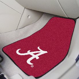 Alabama Crimson Tide Front Carpet Car Mat Set - 2 Pieces, 8307